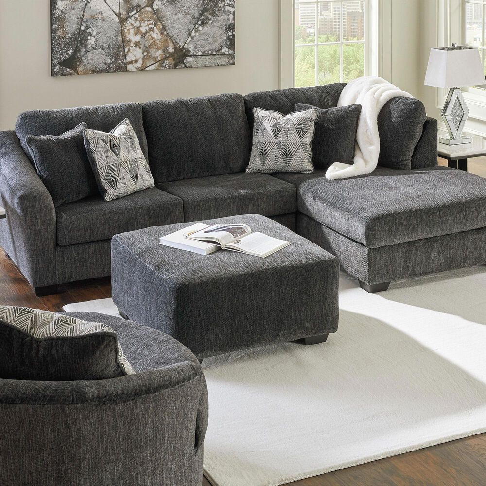Ashley Biddeford Accent Ottoman in Shadow, , large
