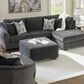 Ashley Biddeford Accent Ottoman in Shadow, , large