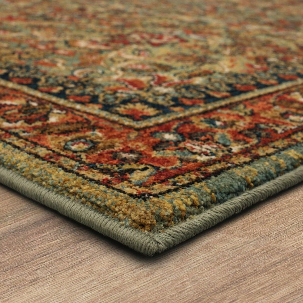Karastan Spice Market Tigris Aquamarine 12' x 15' Area Rug, , large