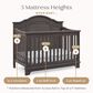Delta Children Asher 6-In-1 Convertible Crib in Rustic Grey, , large