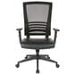 OSP Home Office Chair with Faux Leather Seat in Black, , large