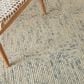 Nourison Colorado 3"9" x 5"9" Ivory, Grey and Teal Area Rug, , large