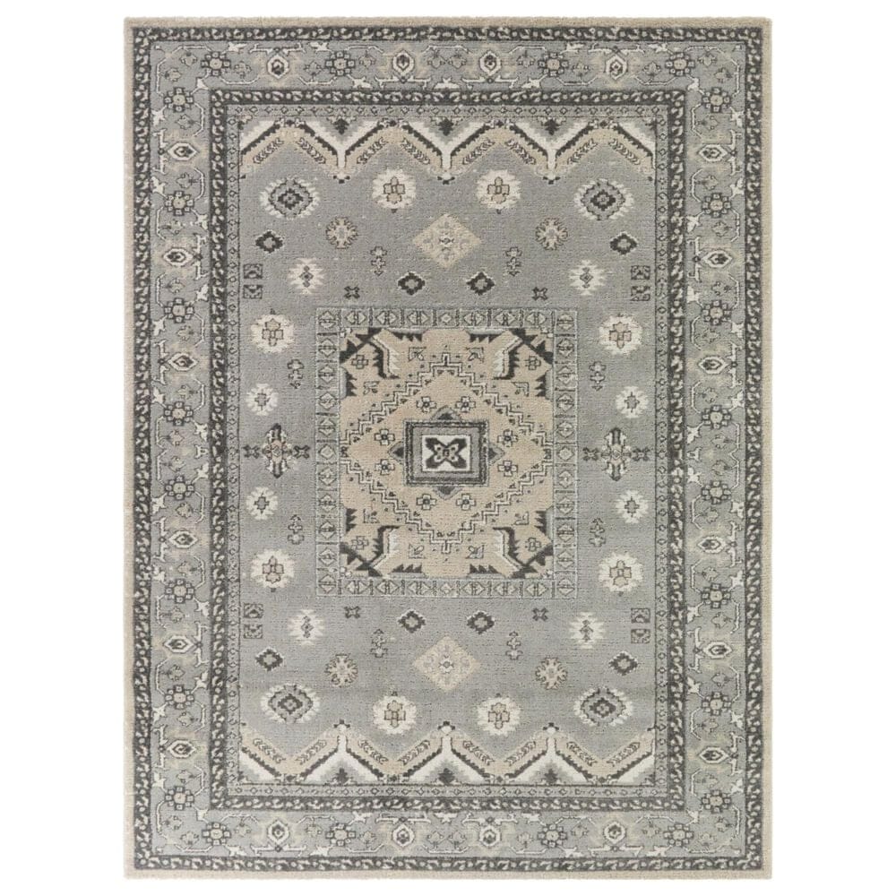 Balta Rugs Resist Jehotte Grey 5"3" x 7" Area Rug, , large