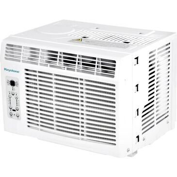 Keystone 12000 BTU Window-Mounted Air Conditioner with Follow Me LCD Remote Control in White, , large