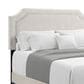 Hawthorne Furniture Clifton Upholstered Full Panel Bed in Tan, , large