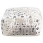 Steve Silver Kira Jacquard Woven  pouf, , large
