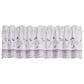 J. Queen New York Nola 88" x 18" Window Straight Valance in Lavender and Lilac, , large