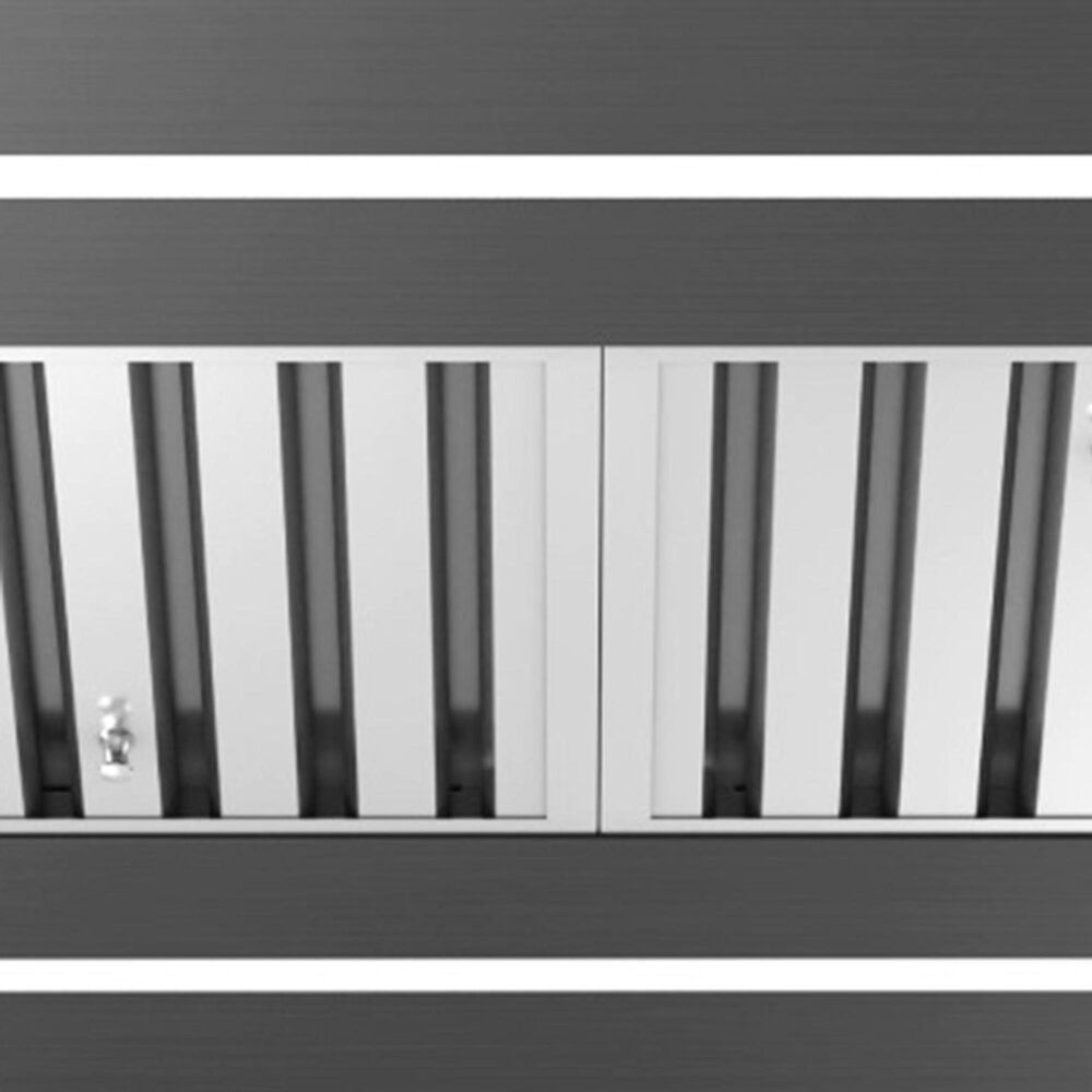 Dacor Duct Cover Extension for 990C Series Hood in Graphite Stainless Steel, , large