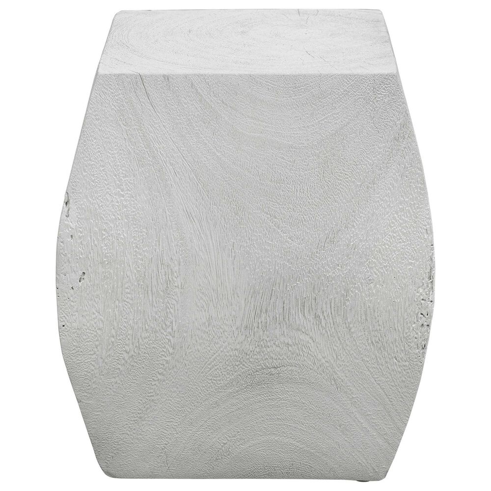 Uttermost Grove Accent Stool in Ivory, , large