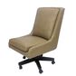 Simeon Collection Leather Desk Chair in Walnut, , large