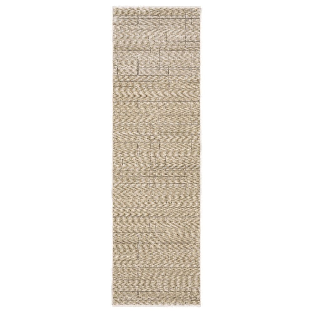Oriental Weavers Capella Beige and Brown 2"3" x 7"6" Runner, , large