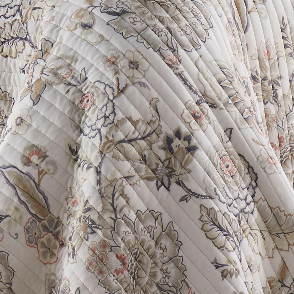 Levtex Ophelia 3-Piece Reversible King/California King Quilt Set in Blush and Grey, , large