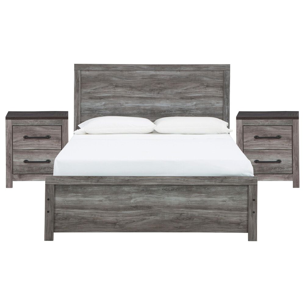 Ashley Bronyan 3-Piece Queen Bedroom Set in Dark Gray, , large