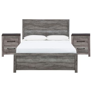 Ashley Bronyan 3-Piece Queen Bedroom Set in Dark Gray, , large