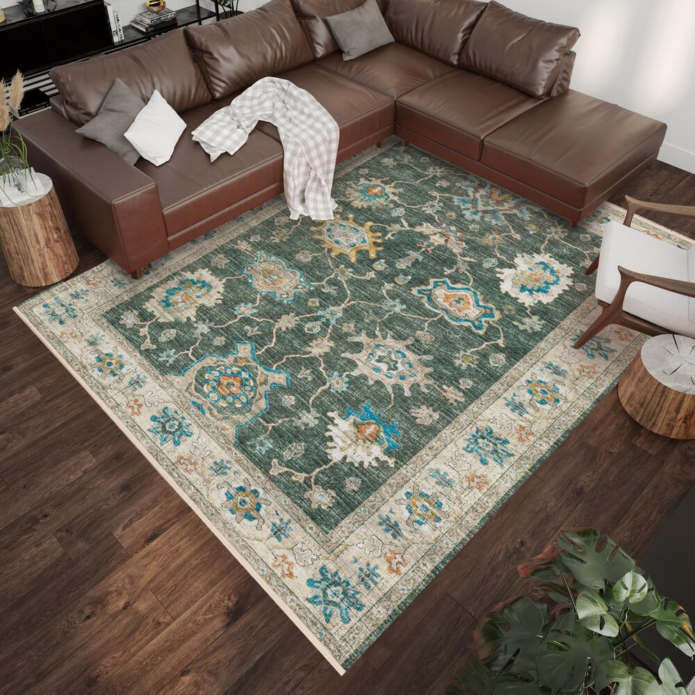 Dalyn Rug Company Marbella 5&#39; x 7&#39;6&quot; Olive Area Rug, , large