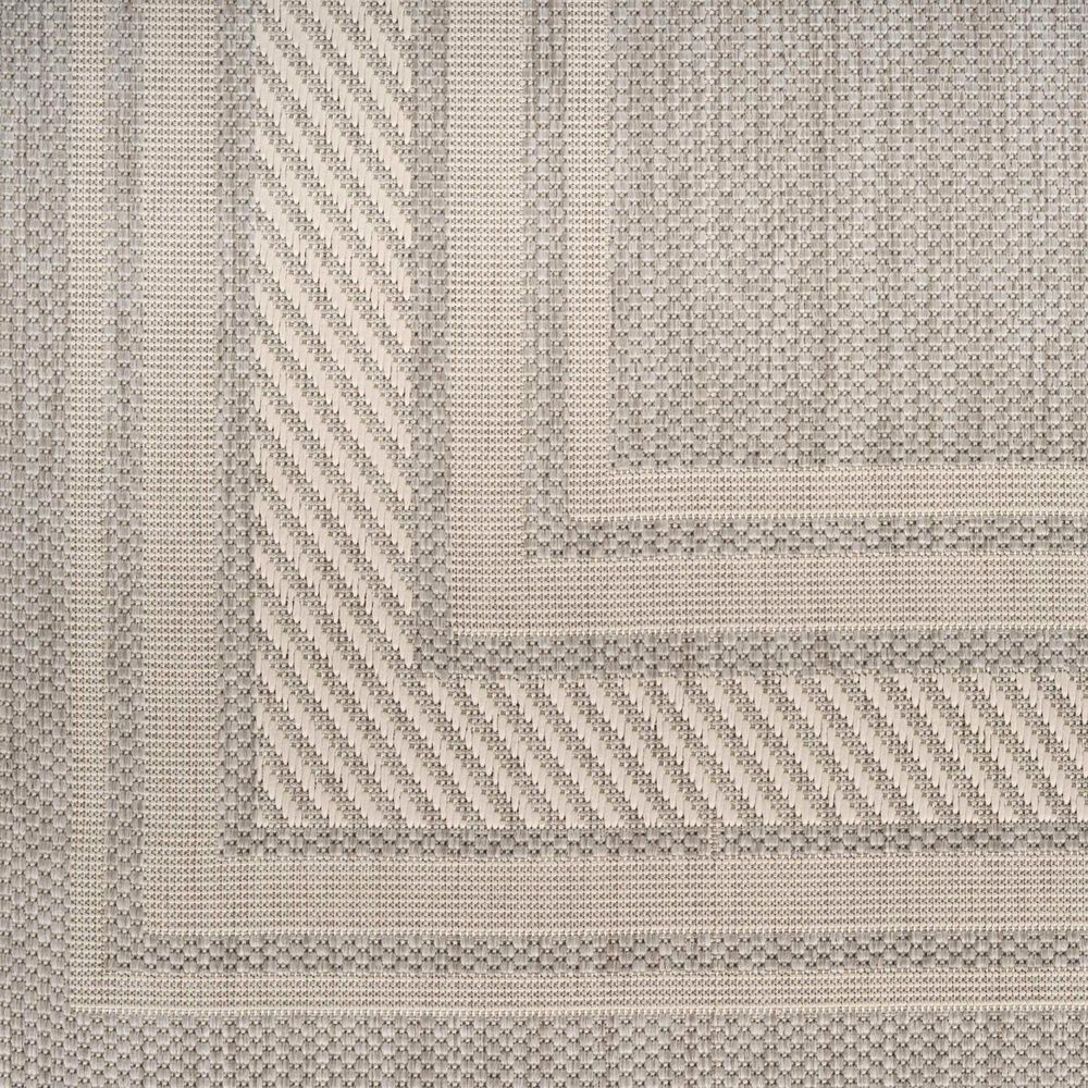 Nourison Horizon HOZ03 Grey 10&#39; x 14&#39; Indoor/Outdoor Area Rug, , large