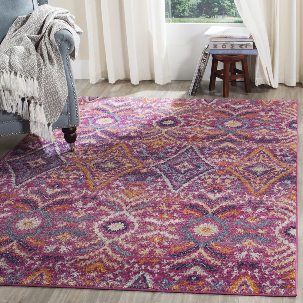 Safavieh Madison MAD610M 10&#39; x 14&#39; Fuchsia Area Rug, , large