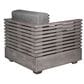 Armen Living Vivid 4-Piece Patio Conversation Set in Eucalyptus/Gray, , large