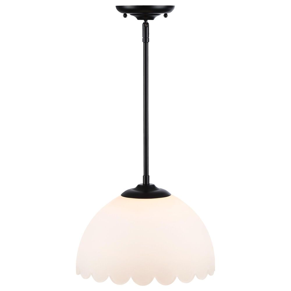 Golden Lighting Dorinda 1-Light Pendant in Matte Black, , large