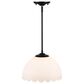 Golden Lighting Dorinda 1-Light Pendant in Matte Black, , large
