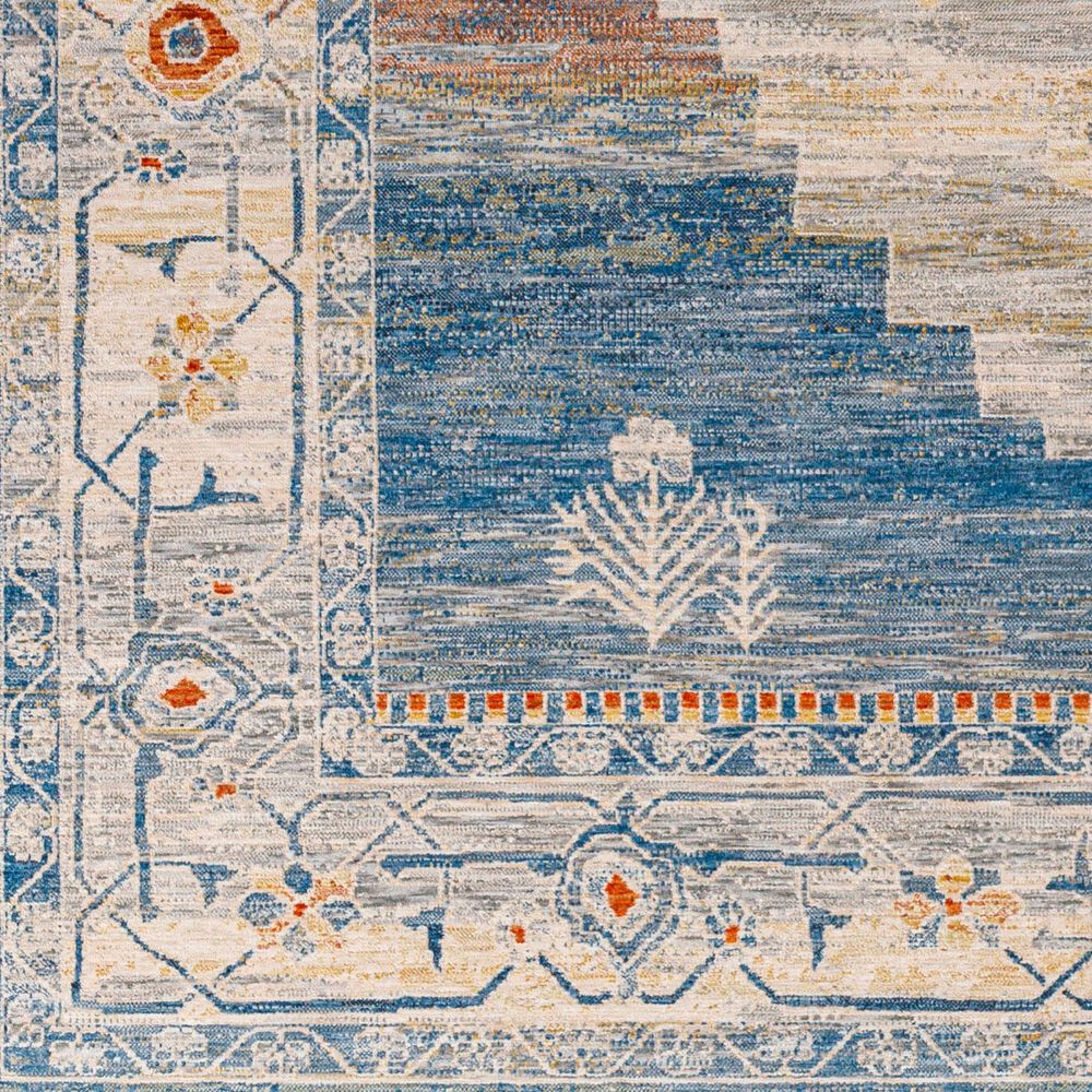 Surya Chicago CHG2303 11&#39;11&quot; x 15&#39;7&quot; Slate, Blue, Light Beige, Mustard, Brick Red, Taupe Area Rug, , large