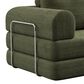 Furniture of America Ellis Stationary Modular Customizable Space-Saving Sofa in Green, , large