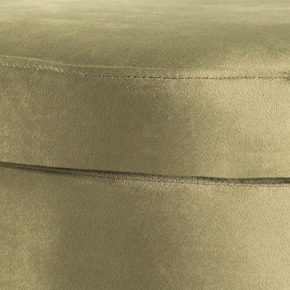 Lumisource Chloe Storage Bench in Green/Gold, , large