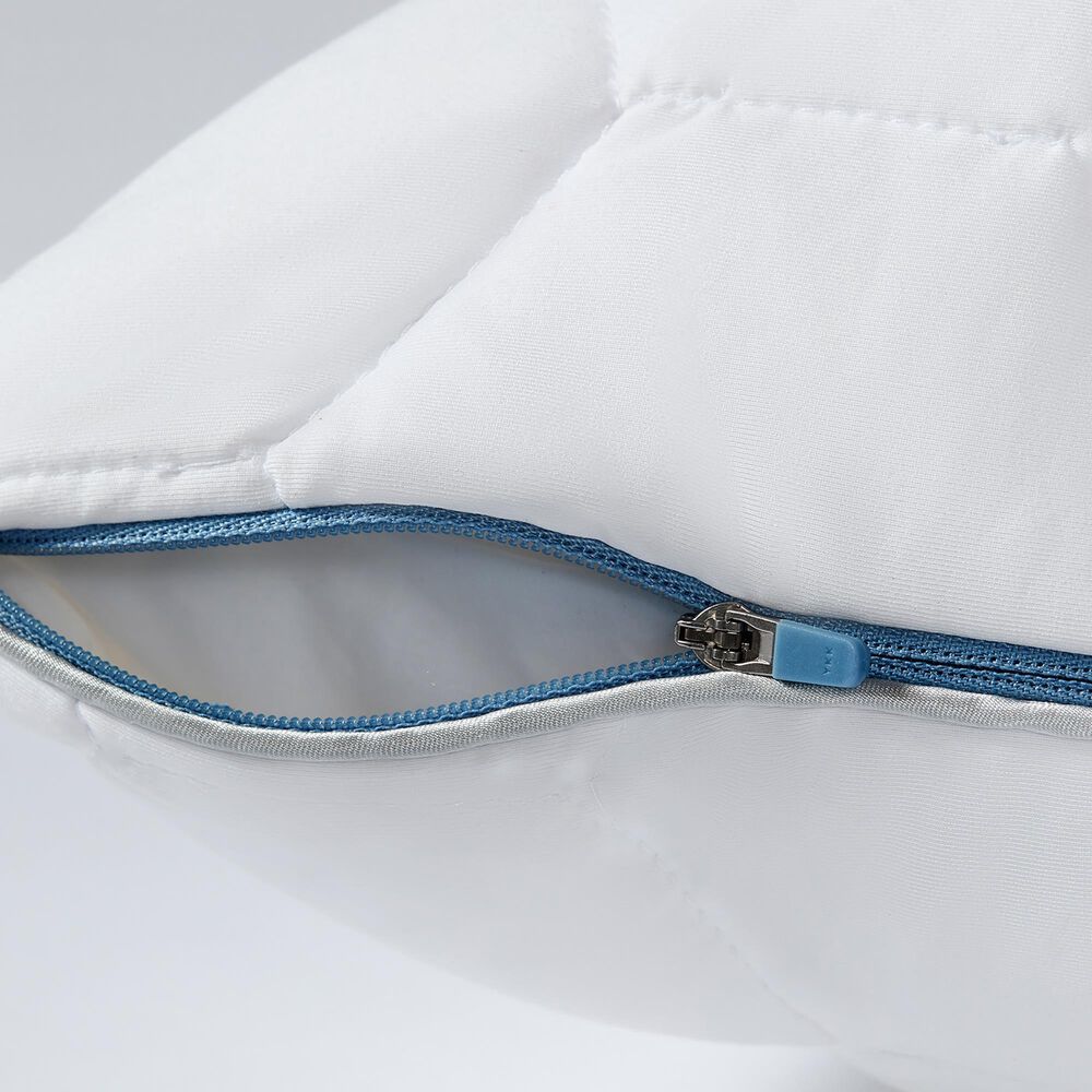 SHEEX Ven-Tech King Stomach and Back Sleeper Bed Pillow in Bright White, , large