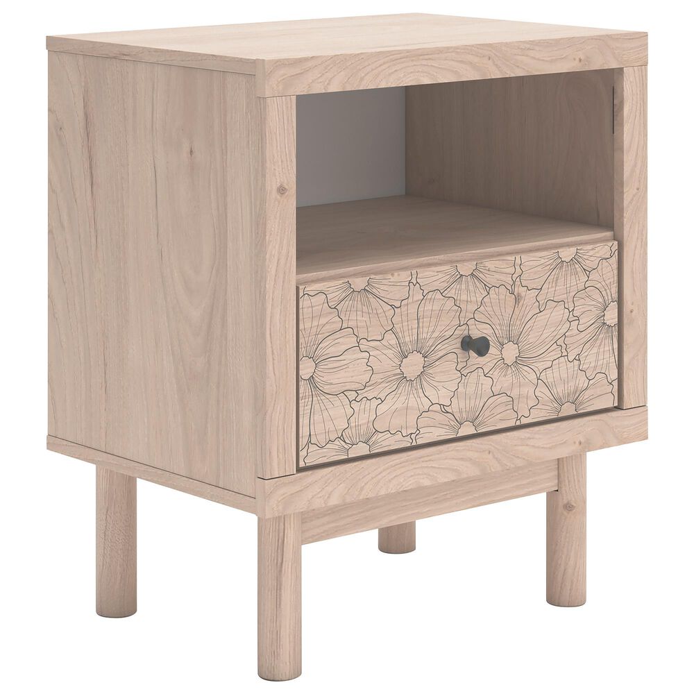 Ashley Arloster 1-Drawer Nightstand in Tan, , large