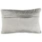 Safavieh Edmee Metallic Pillow in Light Grey/Silver, , large