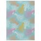 Dalyn Rug Company Seabreeze SZ3 6" x 9" Teal Area Rug, , large