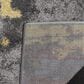 Safavieh Adirondack ADR134H 4" Square Grey and Yellow Area Rug, , large