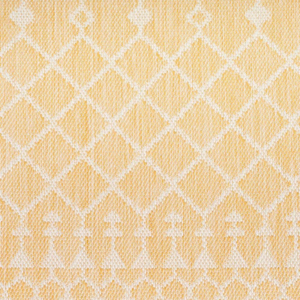 Nourison Positano Southwestern Yellow 7&#39; x 10&#39; Indoor/Outdoor Area Rug, , large
