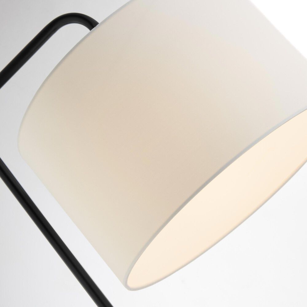 Lite Source Orea Table and Floor Lamp Set in Black &#40;Set of 3&#41;, , large