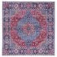 Safavieh Serapi SEP369  6"7" Square Blue and Rust Area Rug, , large