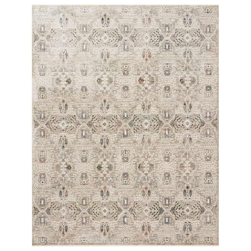Loloi Theia THE-06 5" x 8" Granite and Ivory, , large