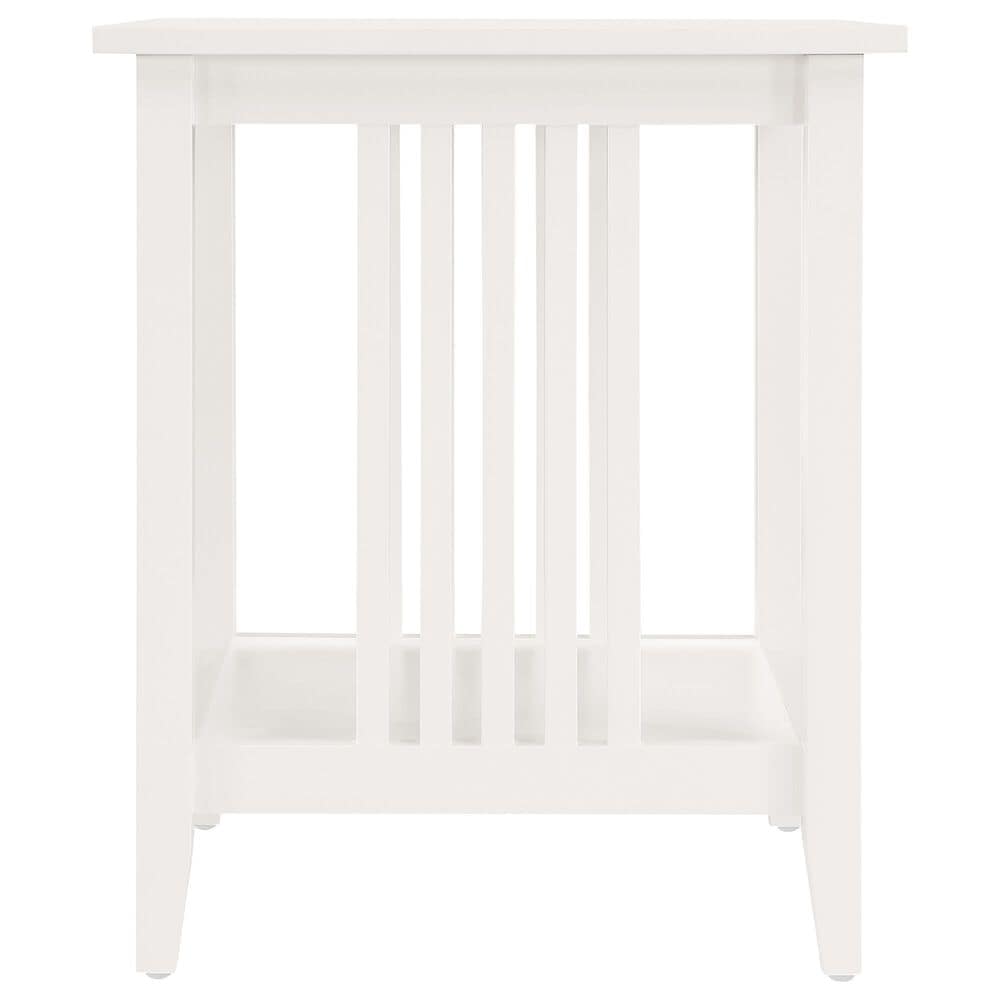 OSP Home Sierra Side Table in White, , large