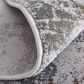Feizy Waldor 5" x 8" Ivory and Gray Area Rug, , large