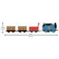 Fisher Price 3-in-1 Thomas Package Pickup Train Set in Multicolor, , large