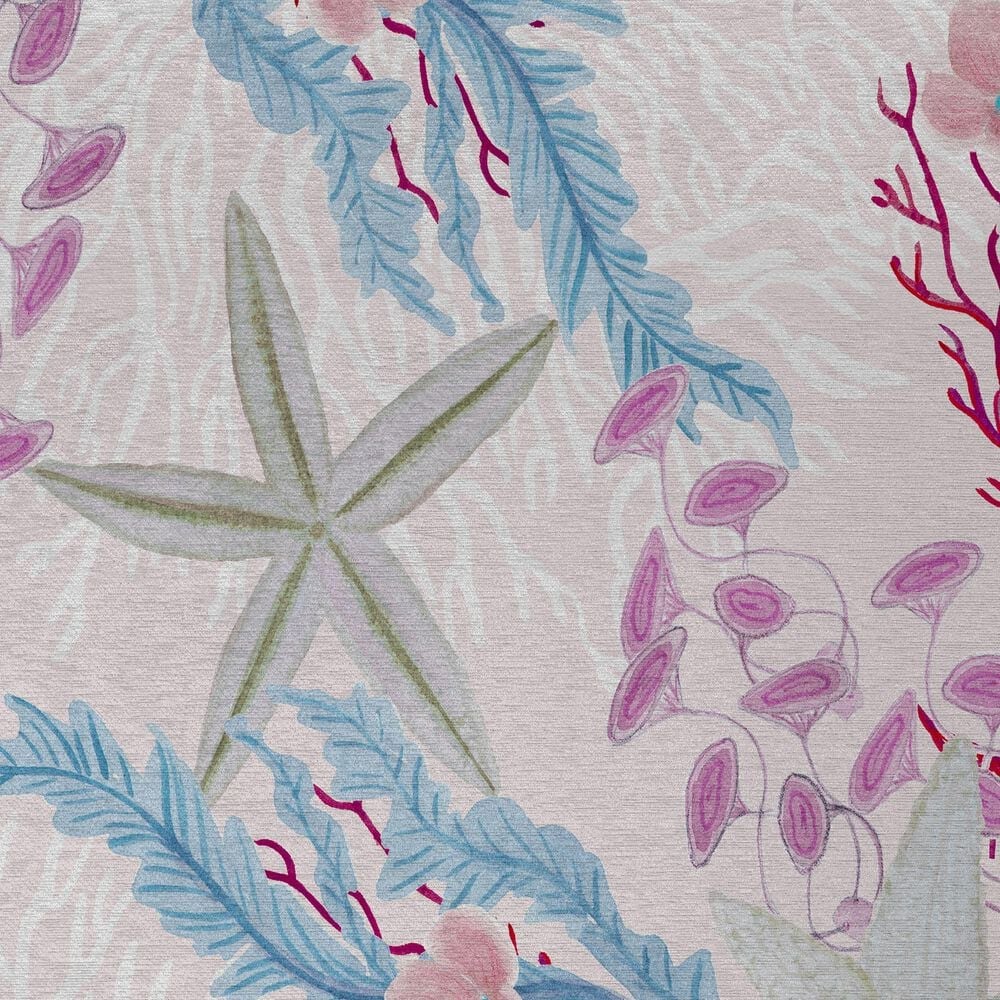 Dalyn Rug Company Seabreeze 2&#39;3&quot; x 7&#39;6&quot; Blush Indoor/Outdoor Runner, , large