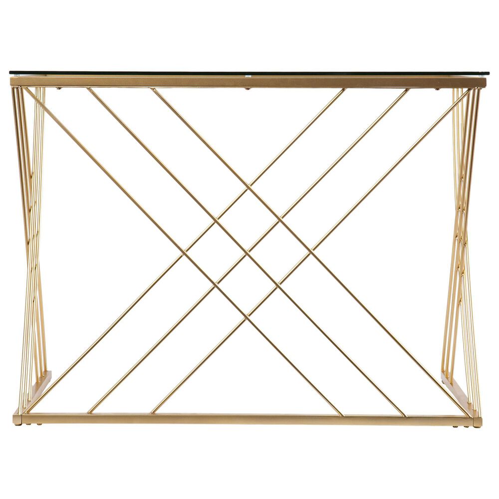 Southern Enterprises Dezby Desk in Gold, , large