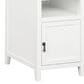 Linden Boulevard Butra Accent Table in White, , large