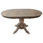 INTERCON Colonial Oak 5-Piece Round Dining Set in Weathered Chestnut, , large