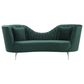 Tov Furniture Eva Velvet Sofa in Forest Green, , large