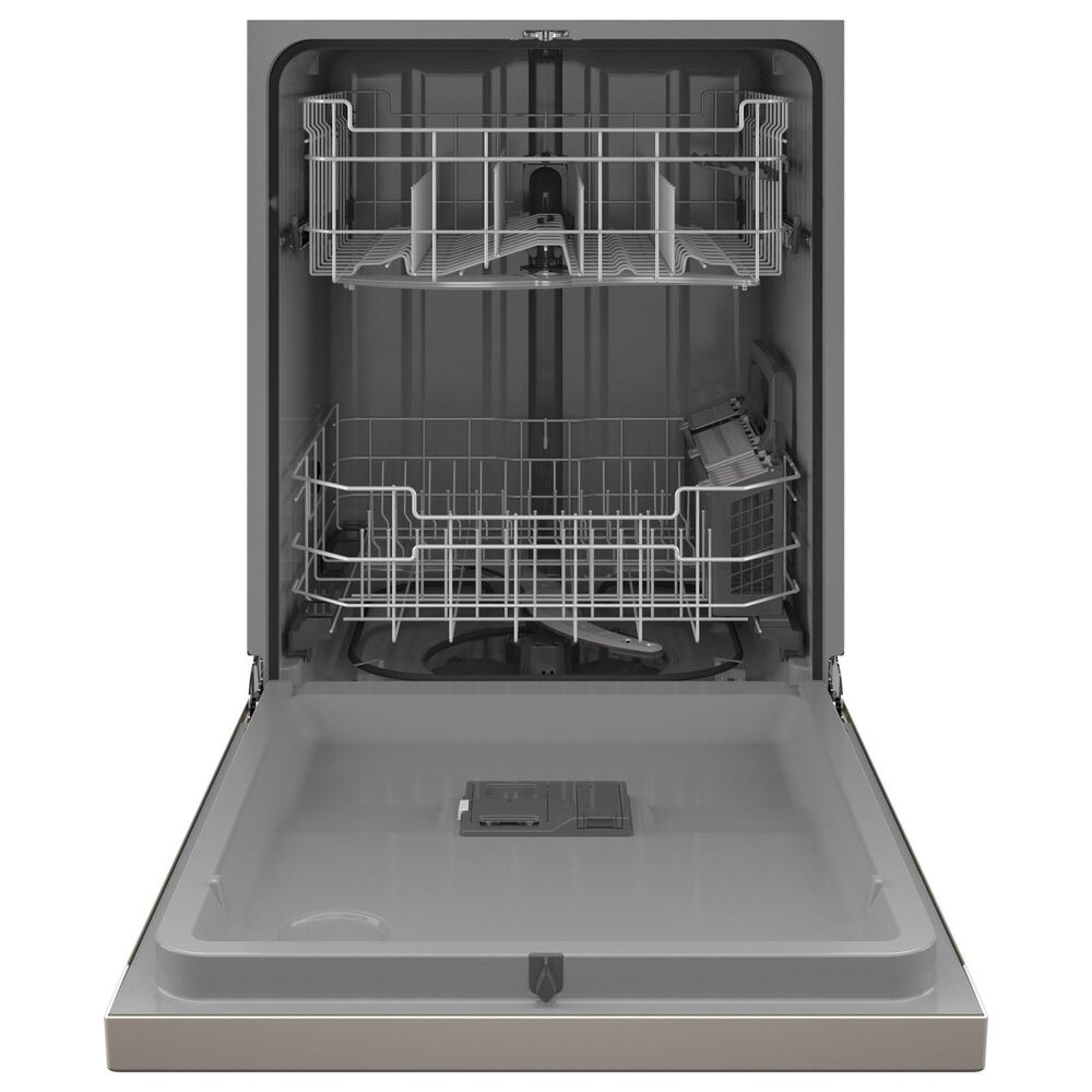 GE Appliances 24&quot; Built-In Integrated Handle Dishwasher with Front Control and 52 dBA in Slate, , large