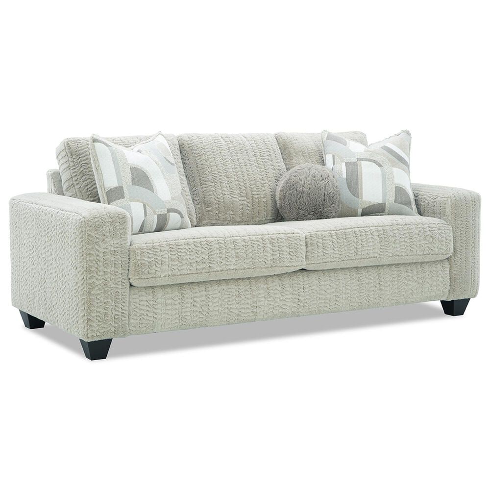Albany Furniture Nestle Stationary Sofa in Buff, , large