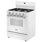 Maytag 5.0 Cu. Ft. Freestanding Gas Range with No Preheat Air Fry and Air Baking in White, , large