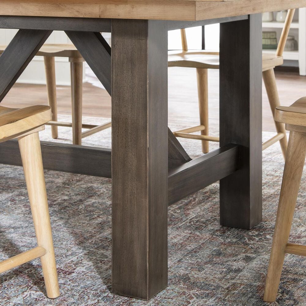 Legacy Classic Furn Direct Shp XXX&#39;s and OOO&#39;s Dining Table in Amber and Cocoa - Table Only, , large