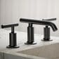 Kohler Purist Widespread Bathroom Sink Faucet in Matte Black, , large