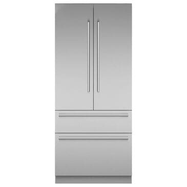 Thermador 18.9 Cu. Ft. 36"" Built-in French Door Bottom Freezer Refrigerator with Masterpiece Handle in Stainless Steel, , large